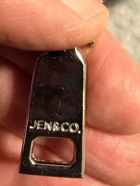 Jen & Co. Black and Tan Vegan Leather Travel Backpack with Built-in Organizer